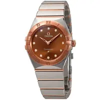 Omega Dameur 131.20.28.60.63.001 Constellation Quartz 28Mm Brun/18