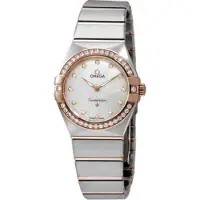 Omega Dameur 131.25.28.60.55.001 Constellation Quartz 28Mm Hvid/18