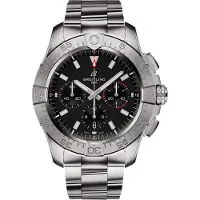 Breitling Herreur AB0147101B1A1 Avenger B01 Chronograph 44 Sort/Stål