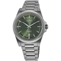 Longines Herreur L3.830.4.02.6 Conquest Grøn/Stål Ø41 mm
