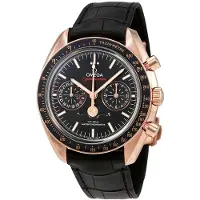 Omega Herreur 304.63.44.52.01.001 Speedmaster Moonwatch Sort/Læder