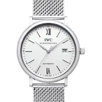 IWC Herreur IW356505 Portofino Sølvfarvet/Stål Ø40 mm