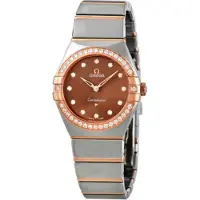 Omega Dameur 131.25.28.60.63.001 Constellation Quartz 28Mm Brun/18