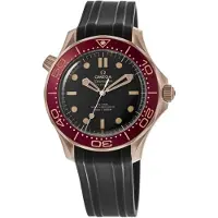 Omega Herreur 210.92.42.20.01.003 Seamaster Diver 300m Sort/Gummi