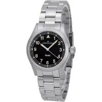 Hamilton Herreur H69401131 Khaki Field Sort/Stål Ø38 mm