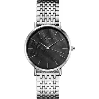 Rosefield Dameur UBSSS-U36 The Upper East Side Sort/Stål Ø33 mm