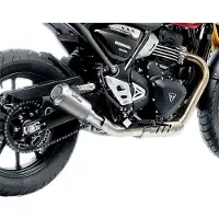Leovince Lv-10 Triumph Scrambler 400 X Abs 24-26/speed 400 Abs 24-26 Ikke-godkendt Lyddæmper