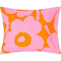 Marimekko Unikko pudebetræk 50x60 cm Orange-pink