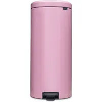 Brabantia NewIcon, 30 L, Oval, Stål, Lyserød, Plast, Pedal