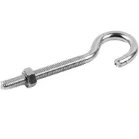 Cofan M4x30 Mm Krogbolt Med Møtrik 100 Enheder