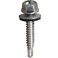 Cofan Din-7504k C-8 M-6.3 X 90 Mm Selvborende Tagskrue Med Epdm-skive 100 Enheder