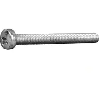 Cofan Din-7985 Pz C-6 M6x60 Mm Maskinskrue Med Panhoved 200 Enheder