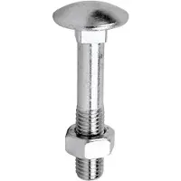 Cofan Din-603/934 M8x20 Mm Bræddebolt Med Møtrik 200 Enheder