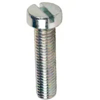 Cofan Din-84 C-6 M8x50 Mm Maskinskrue Med Kærv Og Panhoved 100 Enheder