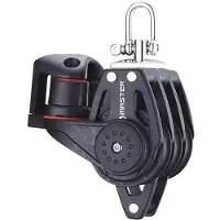 Tersma Trippelblok Med Hundsvot Og Klampe 40 Mm