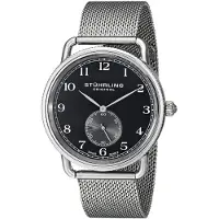 Stührling Original Herreur 207M.02 Sort/Stål Ø40 mm