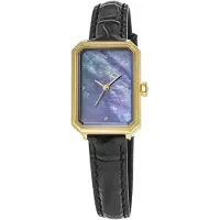 Tissot Dameur T160.110.36.126.00 SRV Sort/Læder 30x21.8 mm