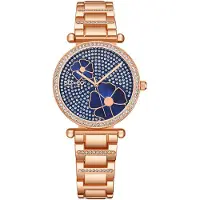 So & Co New York Dameur 5582.4 Madison Blå/Rosaguldtonet stål