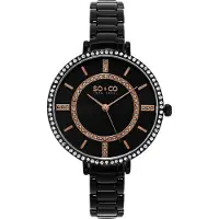So & Co New York Dameur 5066.5 Studio Sort/Stål Ø38 mm
