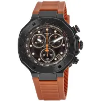Tissot Herreur T141.417.37.051.02 T-Race Sort/Gummi Ø45 mm