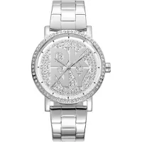 DKNY Dameur DK1L035M0205 Soho Logo Sølvfarvet/Stål Ø36 mm