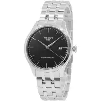 Tissot Herreur T158.407.11.051.00 Classic Dream Sort/Stål Ø40 mm