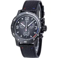 Tissot Herreur T125.617.37.067.00 Supersport NBA Sort/Læder Ø45.5 mm