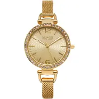 So & Co New York Dameur 5061M.3 Studio Champagne/Gul guldtonet