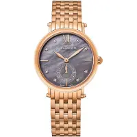 Alexander Dameur AD201B-04 Monarch Grå/Rosaguldtonet stål Ø34 mm