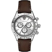 Versace Herreur VEV700119 Chrono Classic Sølvfarvet/Læder Ø44 mm