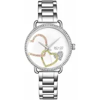 So & Co New York Dameur 5577.1 Madison Hvid/Stål Ø38 mm
