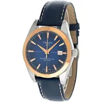 Tissot Herreur T927.407.46.041.00 Powermatic 80 Blå/Læder Ø40 mm