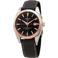 Tissot Herreur T927.407.46.051.00 T-Gold Sort/Læder Ø40 mm
