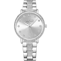 So & Co New York Dameur 5574.1 Madison Sølvfarvet/Stål Ø38 mm