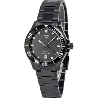 Tissot Herreur T120.410.33.051.00 Seastar 1000 Sort/Stål Ø40 mm