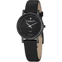 Stührling Original Dameur 734L.03 Sort/Læder Ø29 mm