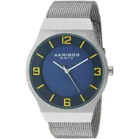 Akribos XXIV Herreur AK851BU Blå/Stål Ø40 mm