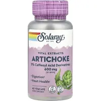 Solaray Artiskok 300 Mg 60 Enheder