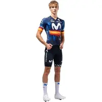 Gobik Teams Odyssey Movistar Team Spanish Champion 2026 Kortærmet Trøje
