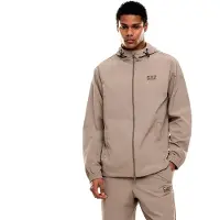 EA7 EA7til mænd. 7M001283_AF13190 Core Identity Regular-jakke beige (M), Casual, Sport, Polyester