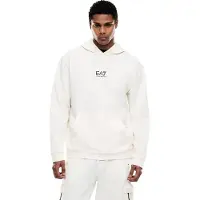 EA7 EA7til mænd. 7M001403_AF22266 Sweatshirt Moderne hvid (XS), Casual, Bomuld