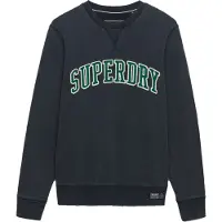 Superdry Sweatshirt creme / marin / smaragd
