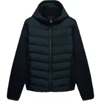 Superdry Superdrytil mænd. M5012530A Hættejakke Hooded Storm marineblå (M), Casual, Genanvendt polister