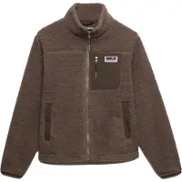 Superdry Heritage Through Fleece Sweatshirt Med Lynlås