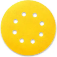 Tyrolit Papirrondel med velcro Ø125 8 huller 1960 K240 træ - (100 stk.)