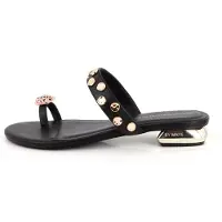 Lola Casademunt Pantoletter sort
