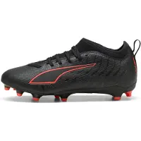 Puma Ultra 6 Match FG/AG Eclipse - Sort/Rød Børn, størrelse 38