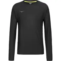 Hoka One One - Trail running tøj - M Airolite Long Sleeve 2.0 Black til Unisex - Størrelse L - Sort
