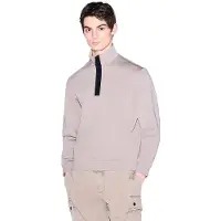Armani Exchange A|X Armani Exchangetil mænd. XM001295AF10818U6107 Beige sweatshirt med stretch (S), Casual, Bomuld