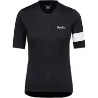 Rapha Core Women's Cycling Jersey - Black White - XS - cykeltilbehør